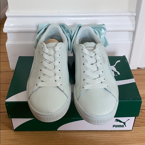 🌞DAYLIGHT SAVINGS SALE🌞PUMA Basket Bow Sneakers - Picture 2 of 8